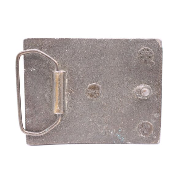 Vintage Brass One Mile High Club Belt Buckle 1st Class Private Edt Made in USA - Picture 5 of 14